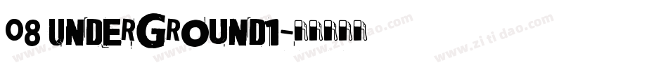 08 Underground1字体转换